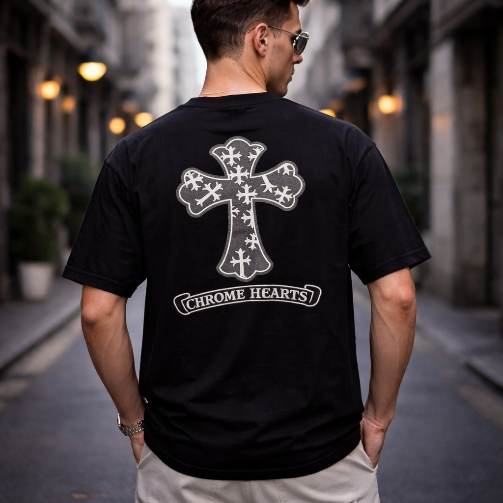 Katonic Oversized Tee — Black