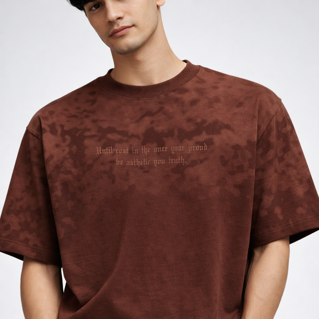 Katonic Essential Wash Tee – Brown