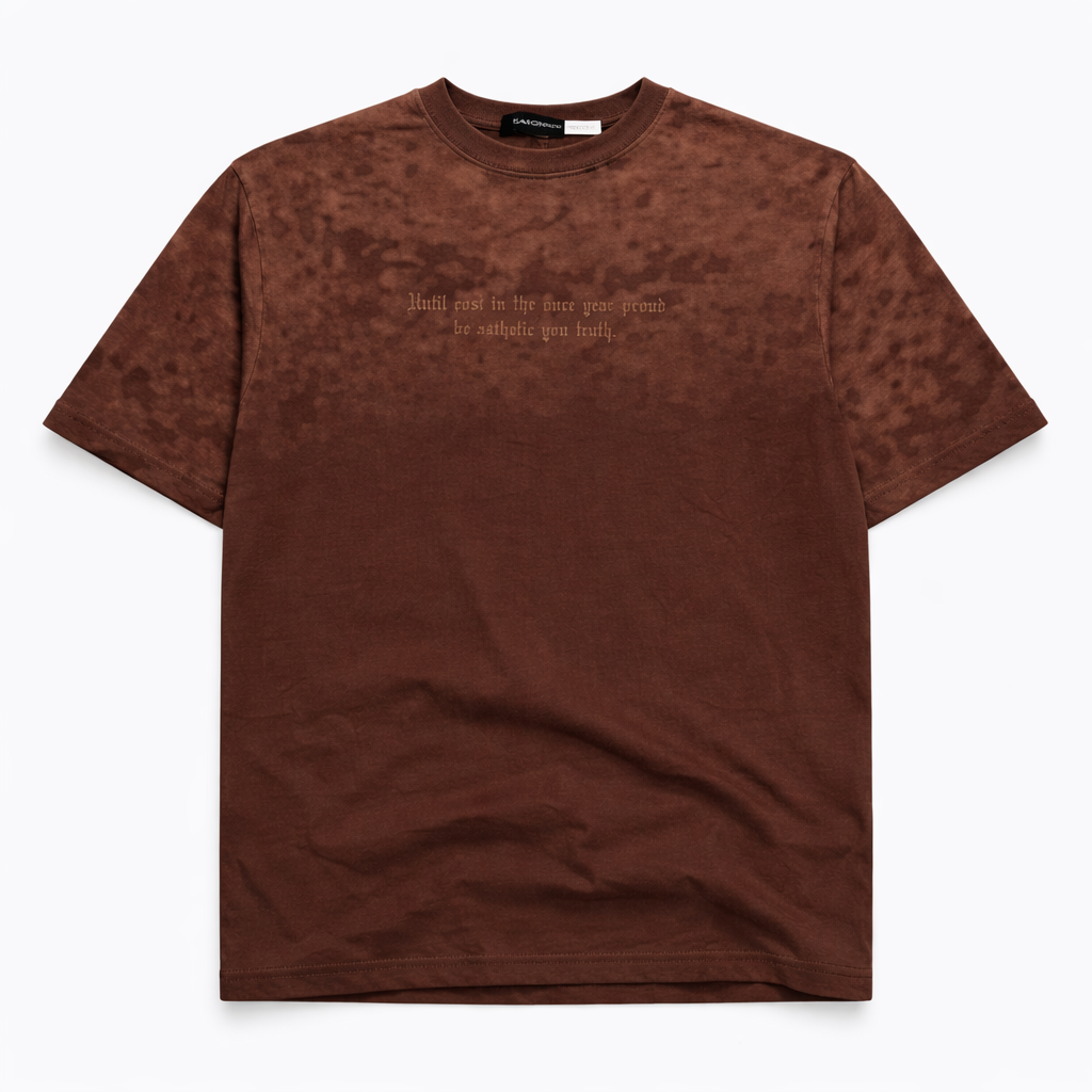 Katonic Essential Wash Tee – Brown