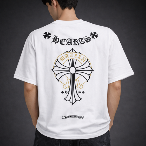 Katonic Chrome Oversized T-Shirt – White