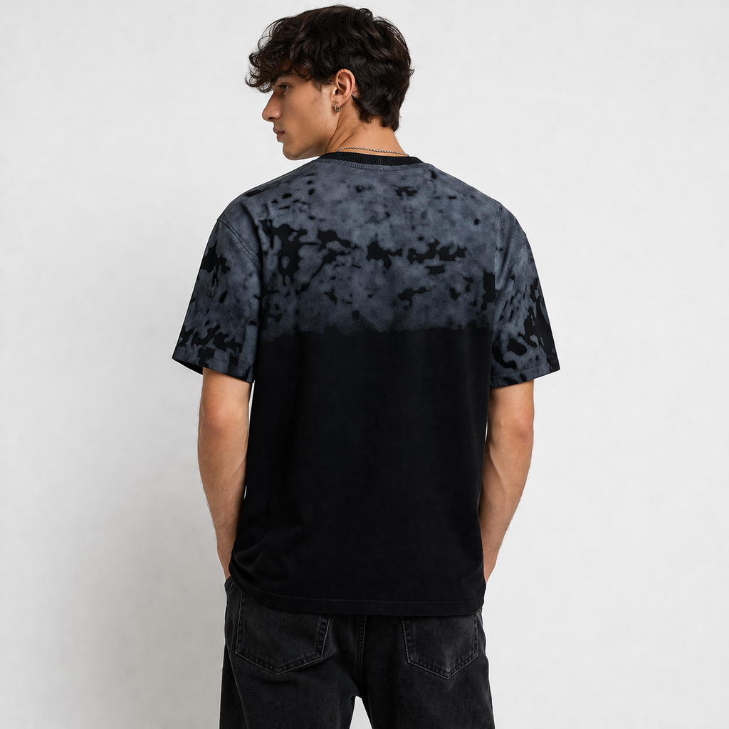 Katonic Shadow Fade Tee - Black